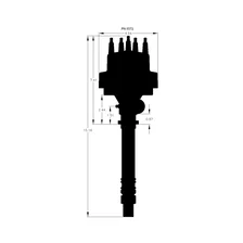 V8 Tach Drive Distributor w/Vacuum Advance for 1962-1974 Chevrolet Corvette image 6