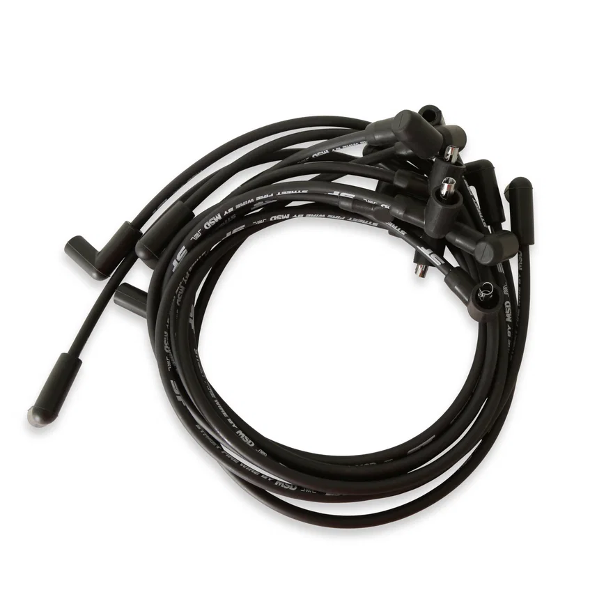MSD 5565, Street-Fire Wire Set SBC, Socket Dist. Cap over VC