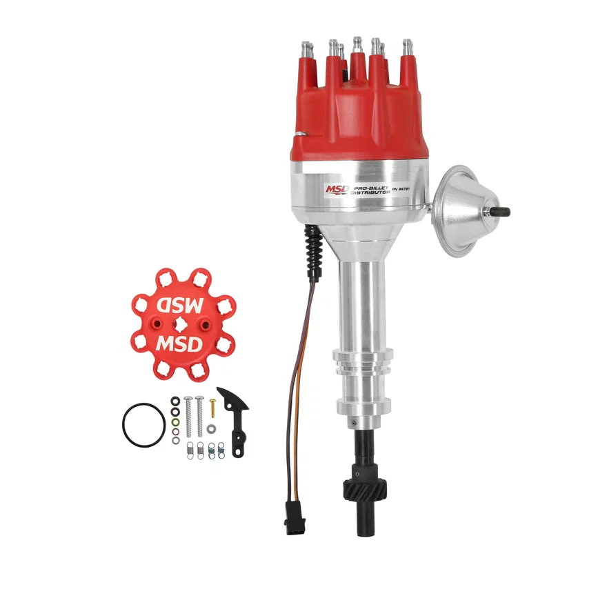 MSD 84781, Ford 351W Street Pro-Billet w/Steel Gear