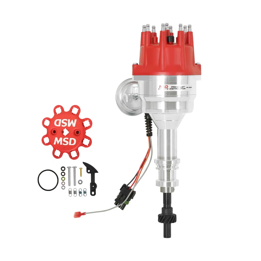 MSD 8354, Ford 351W Ready-To-Run Pro-Billet Distributor