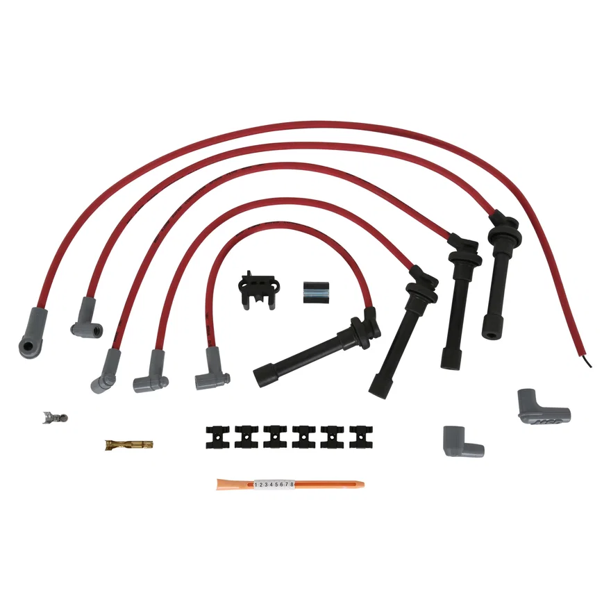 Super Conductor Spark Plug Wire Set, 1.6L '92-'00 w/Tower Cap for 1992-2000 Honda Civic