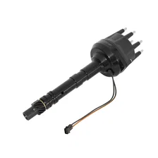 Black Small Diameter V8 Pro-Billet Distributor for Chevrolet and GMC image 2