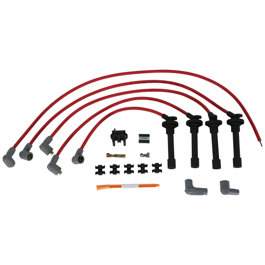 Super Conductor Spark Plug Wire Set, 1.8L Vtec for Honda and Acura