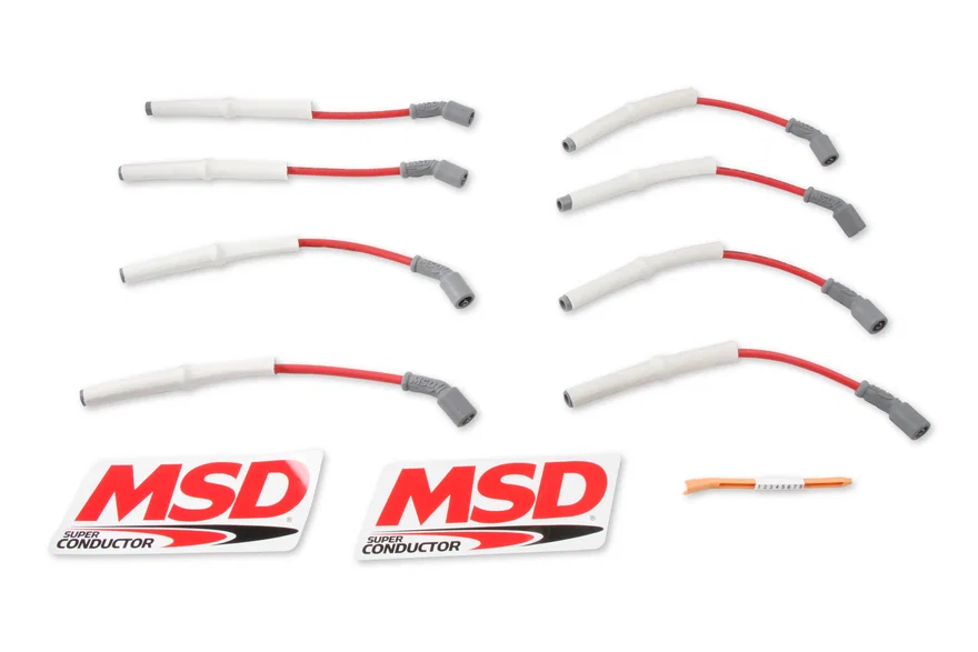 Super Conductor Spark Plug Wire Set, GM 2001, Truck, 8.1L for Chevrolet and GMC