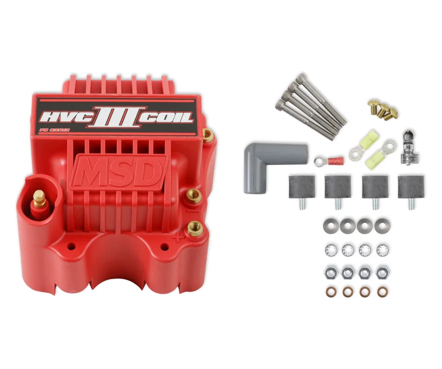 MSD 82612, Ignition Coil - HVC-3 Series - Red