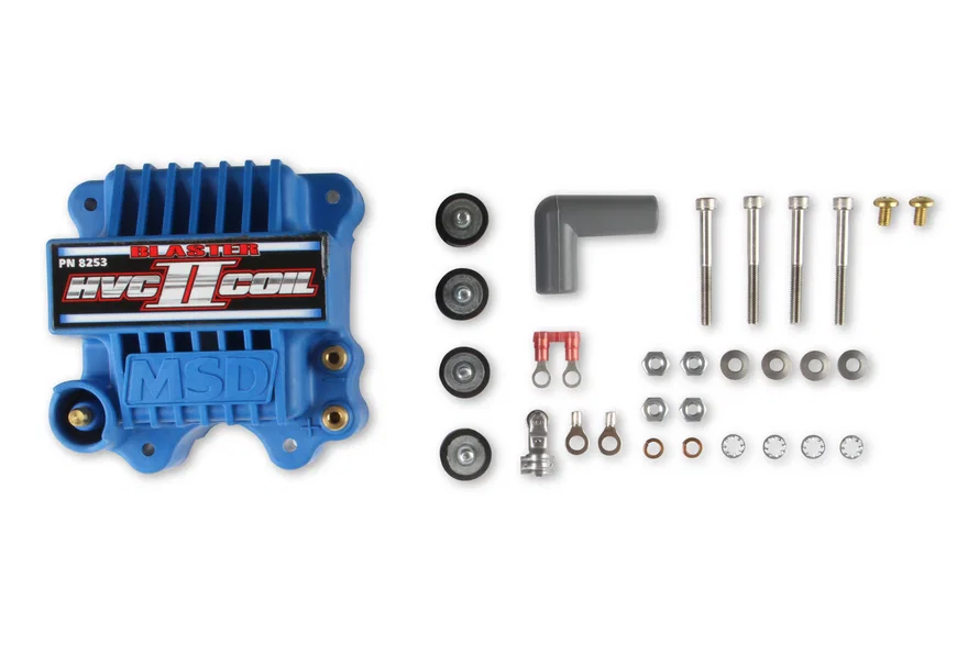 MSD 8253, Ignition Coil - Blaster Series - HVC-2 - Blue