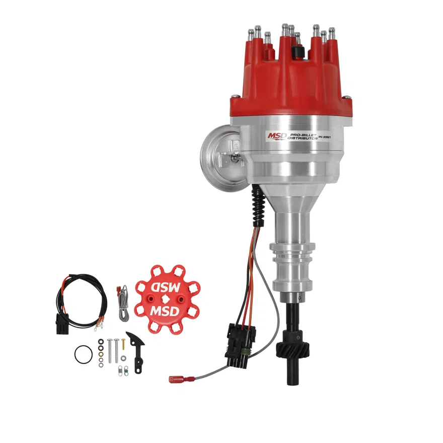 MSD 83521, Ford 289/302 Ready-To-Run Distributor, Steel Gear