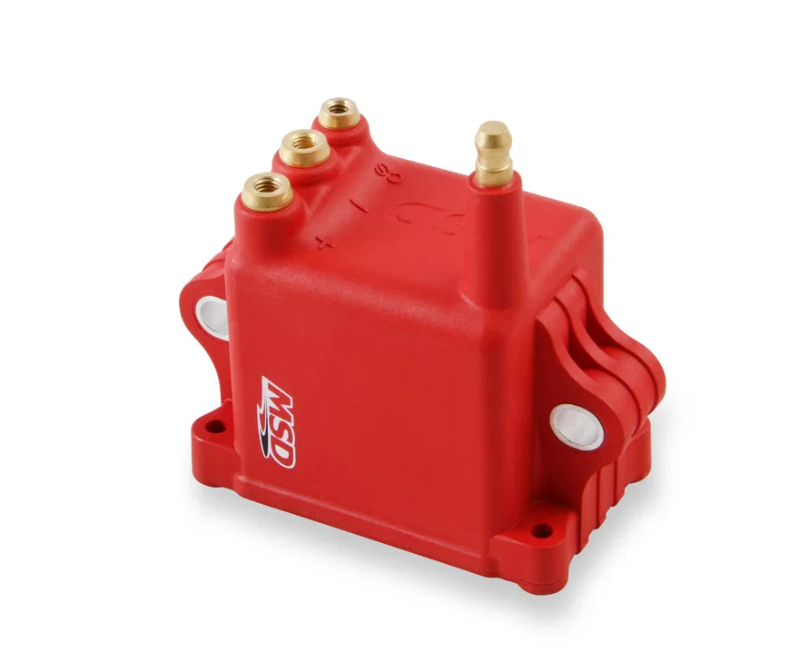 MSD 8280, Ignition Coil - High Output - Red