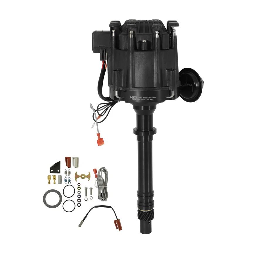 Black Pro-Billet HEI Distributor for Chevrolet and GMC