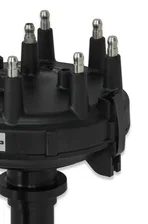 Black Low-Profile Crank Trigger Distributor for Chevrolet, GMC and Pontiac image 4