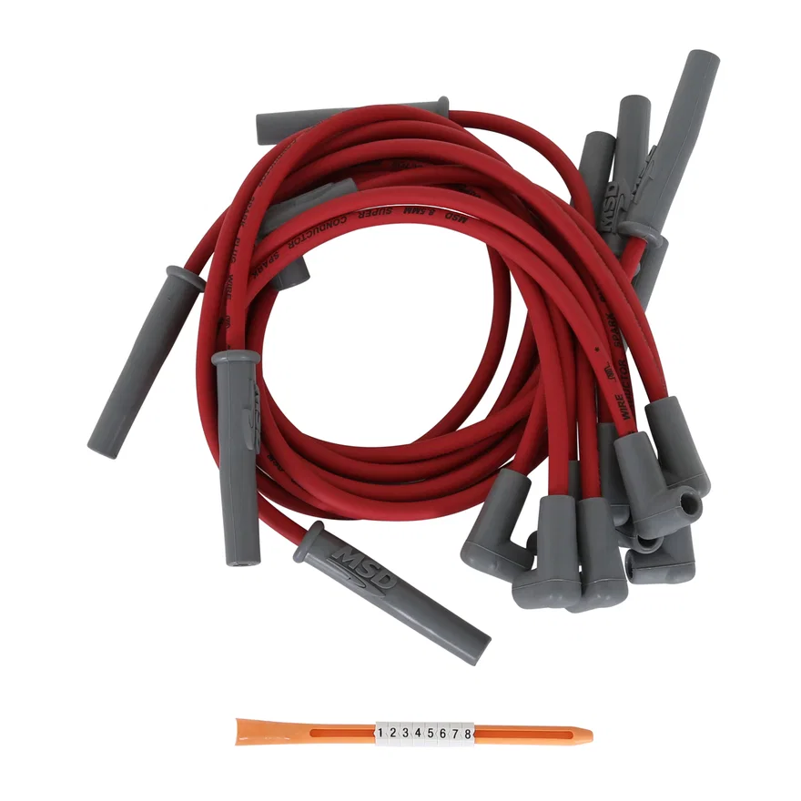 Super Conductor Spark Plug Wire Set, Pickup, BB EFI for Chevrolet and GMC