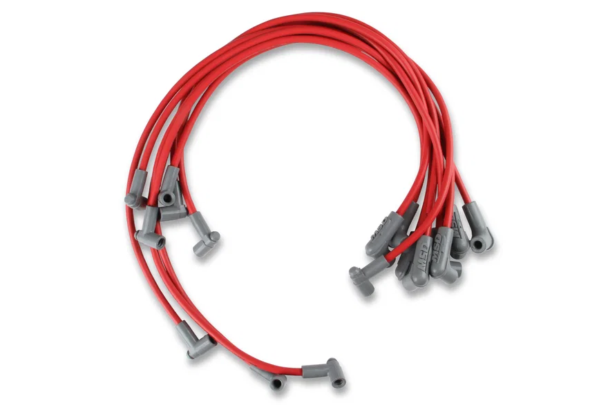 Super Conductor Spark Plug Wire Set, Small Block 350 HEI for 66 vehicles