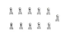 Black, 8.5mm Super Conductor 8-Cylinder Multi-Angle, Universal for 215 vehicles image 5