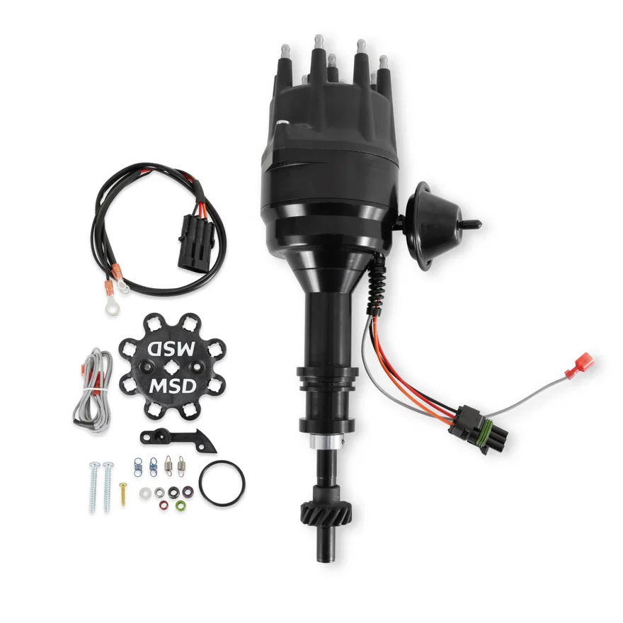 Black 351C 460 Ready-To-Run Distributor for Ford