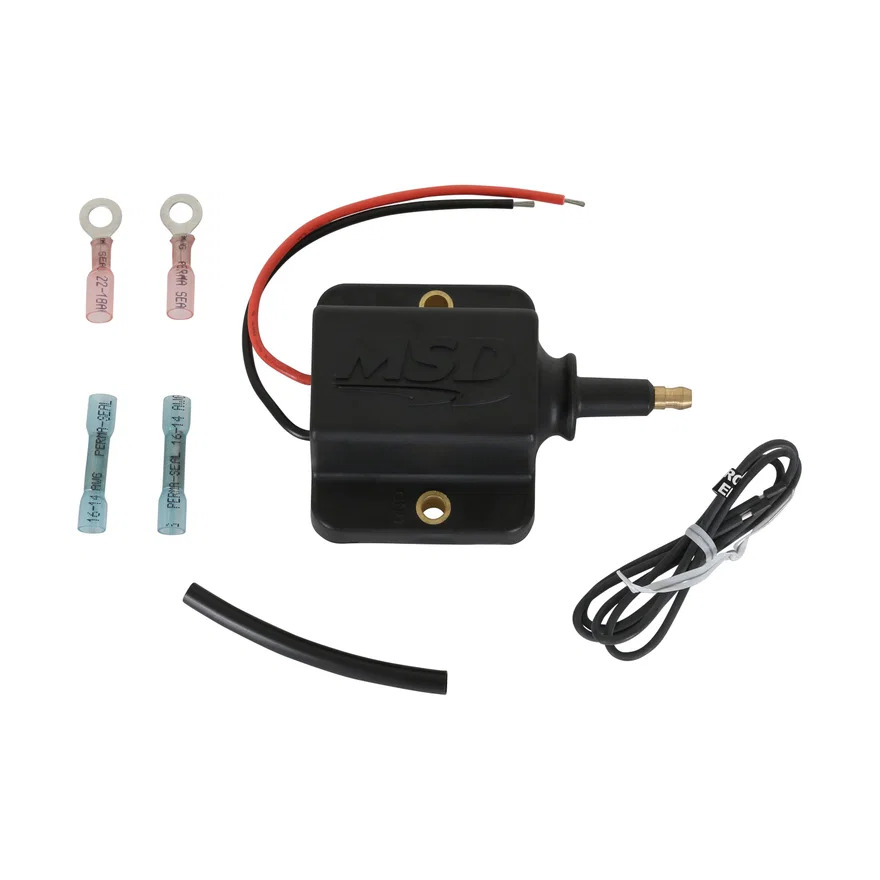 MSD 8230, Ignition Coil (Single Tower), Isolated Ground Coil, Black, Individual