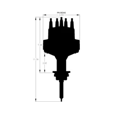 Black 318-360 Pro-Billet Distributor for Dodge, Plymouth and Chrysler image 7