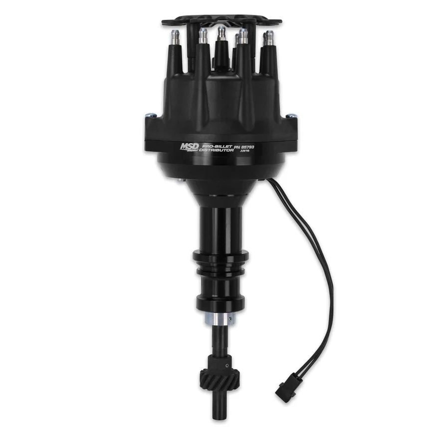 Black 289/302 Pro-Billet Distributor for Ford, Mercury and Lincoln
