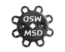 Black Distributor 351C-460, Pro Billet, Small Cap, Steel Gear for Ford image 3