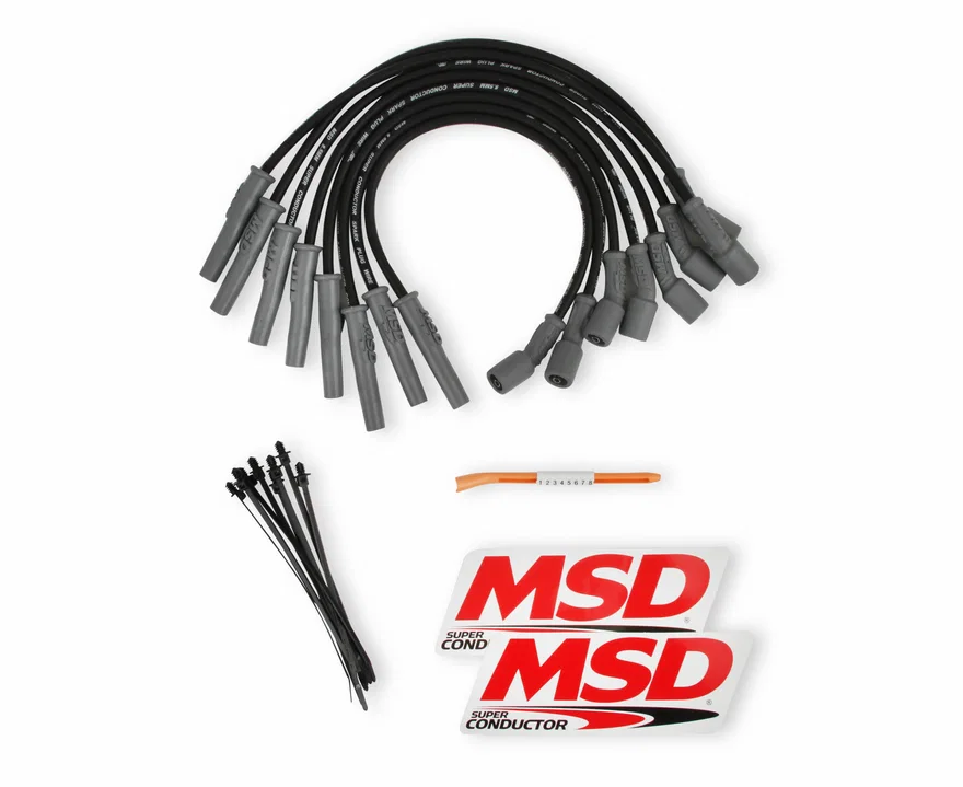 MSD 31633, Ford Raptor 6.2L V8 Black Wire Set