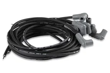 Black Super Conductor Universal 8 Cyl, 90° Plug/90° Plug for 185 vehicles image 2