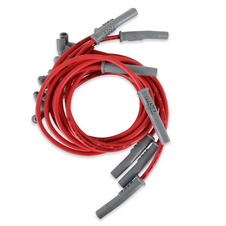 Super Conductor Spark Plug Wire Set, AMC V8 Engines w/HEI Cap for American Motors and Jeep