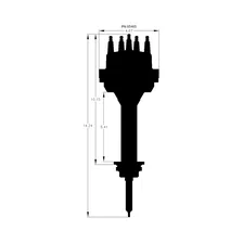 Black 426, 440 Pro-Billet Distributor for 60 vehicles image 7