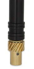 Black Low-Profile Crank Trigger Distributor for Chevrolet, GMC and Pontiac image 2