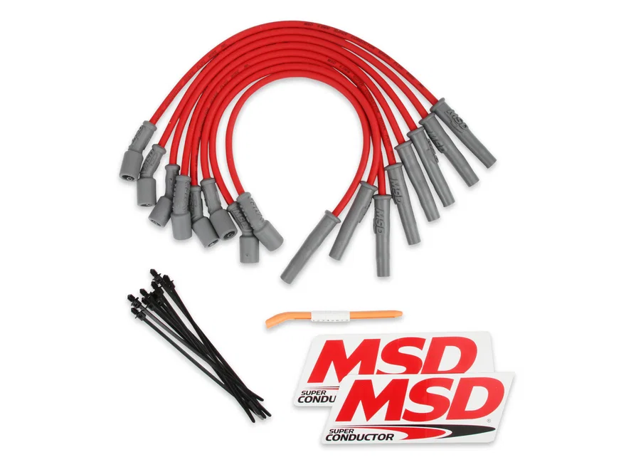 MSD 31639, Ford Raptor 6.2L V8 Red Wire Set