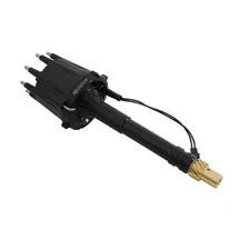 Black V8 Pro-Billet Distributor w/ locked-out timing bronze gear for Chevrolet and GMC image 3