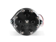 Black Distributor 351C-460, Pro Billet, Small Cap, Steel Gear for Ford image 8