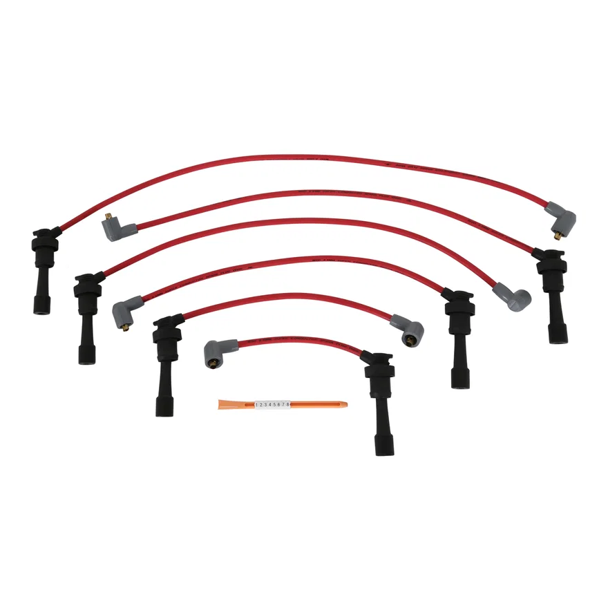 Super Conductor Spark Plug Wire Set, Diamante/GT3000 Turbo V6 for 1991-1996 Dodge Stealth and Mitsubishi 3000GT