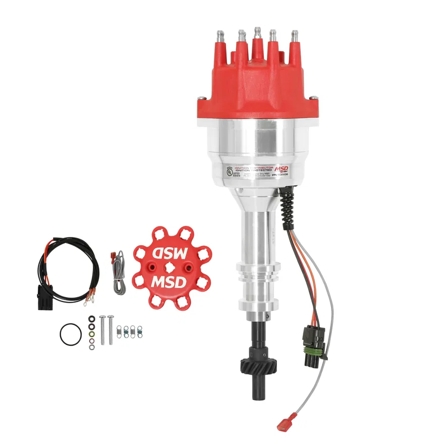 MSD 83506, Ford 351C-460 Ready-to-Run Marine Distributor
