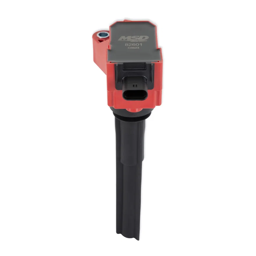 MSD 82601, Ignition Coil - Ford EcoBoost - 2.7L / 3.0L V6 - Red - Single