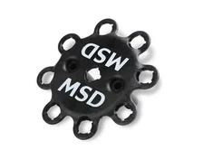 Black Distributor 351C-460, Pro Billet, Small Cap, Steel Gear for Ford image 2
