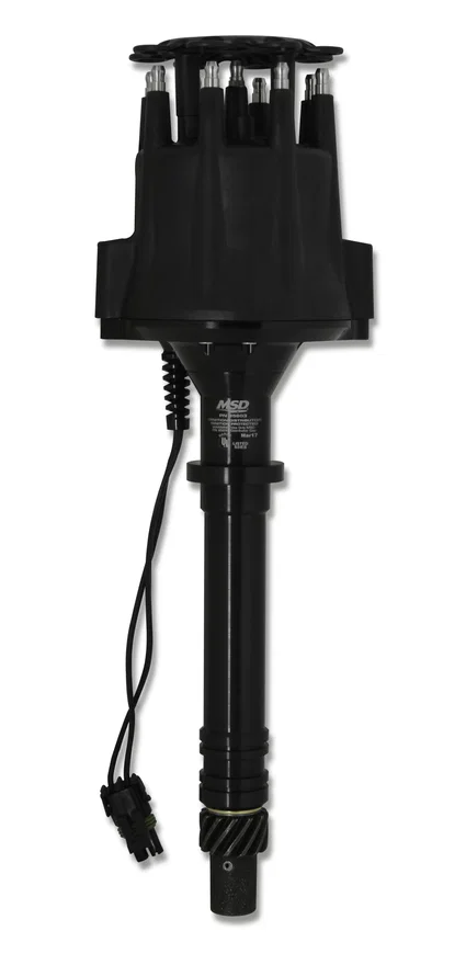 V8 Marine Certified Distributor-Black for Chevrolet and GMC