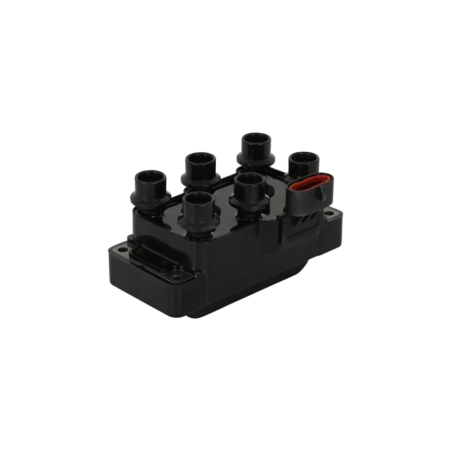 MSD 5528, Street Fire Ignition Coil Pack, 1994-2000 Ford 6-Tower DIS Style, Black, Single