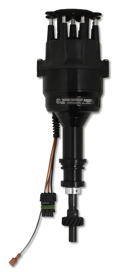 MSD 83507, Ford 351C-460 Ready-to-Run Marine Distributor-Black