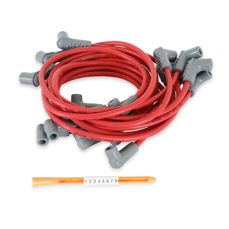 Super Conductor Spark Plug Wire Set, Truck 305-350 '85-On for Chevrolet and GMC