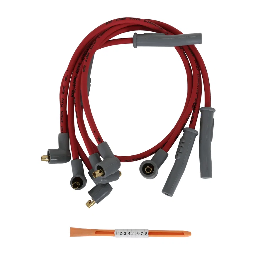 Super Conductor Spark Plug Wire Set, 4 Cyl., 22R for 1981-1992 Toyota 4Runner and Pickup