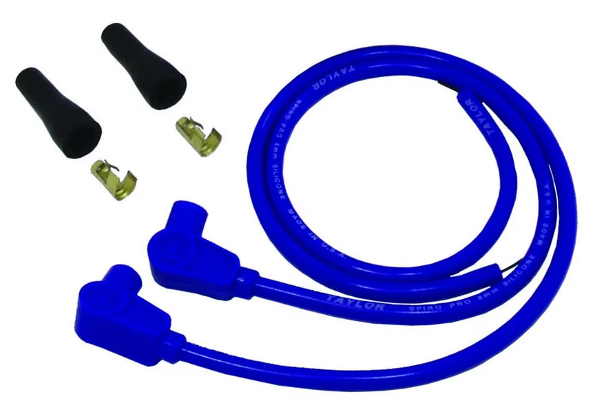 Taylor Cable 10651, 8mm Spiro-Pro blue Motorcycle univ 90