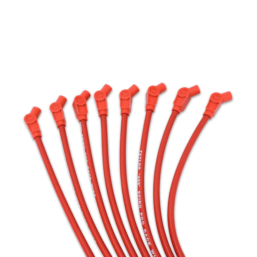 Taylor Cable 79258, 409 Spiro-Pro race fit red