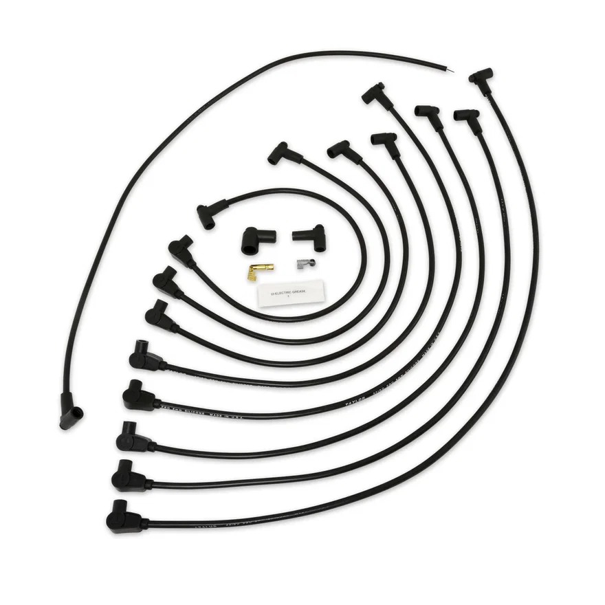 Taylor Cable 76029, 8mm RACE FIT SPIRO-PRO BLACK