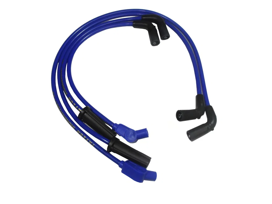 Taylor Cable 10637, 8mm Spiro-Pro blue custom Motorcycle 135 for Harley-Davidson