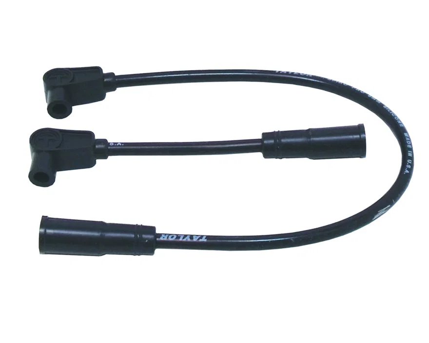Taylor Cable 10031, 8mm Spiro-Pro black 19/7in custom Motorcycle 90 for Harley-Davidson