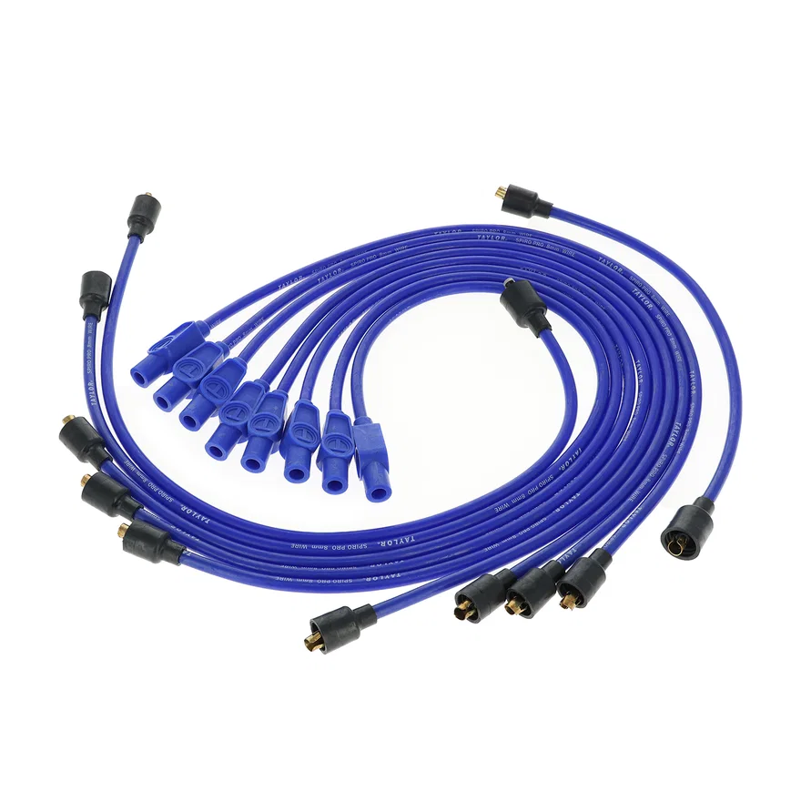 Taylor Cable 74671, 8mm Spiro-Pro custom 8 cyl blue