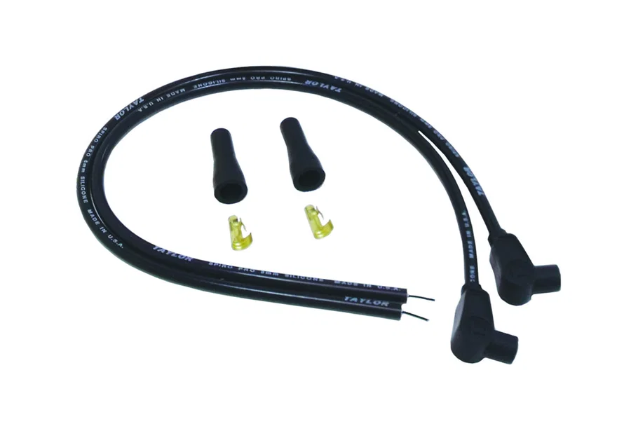Taylor Cable 10051, 8mm Spiro-Pro black Motorcycle univ 90