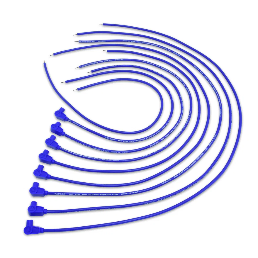 Taylor Cable 70651, Pro RC univ 8 cyl 90 blue
