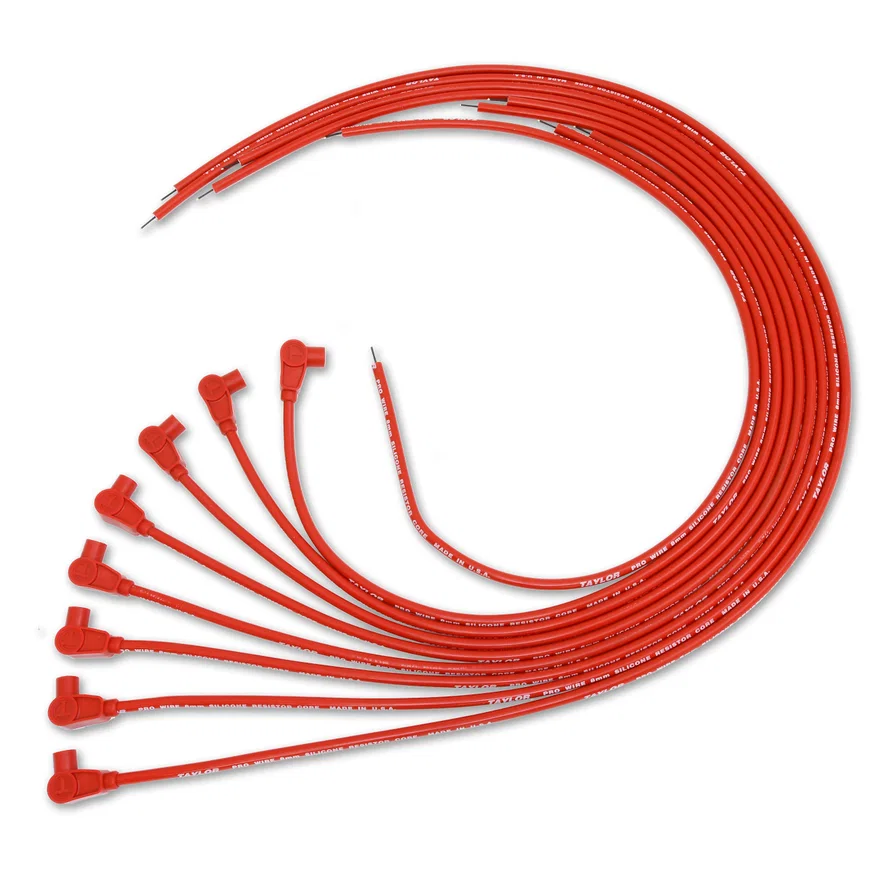 Taylor Cable 70251, Pro RC univ 8 cyl 90 red