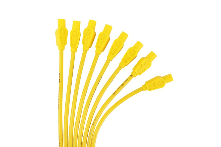 Taylor Cable 73455, 8mm Spiro-Pro univ 8 cyl 180 Yellow