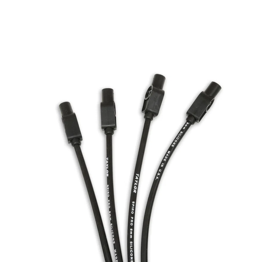 Taylor Cable 73035, 8mm Spiro-Pro univ 4cyl 180 black